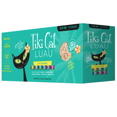 Tiki Cat Luau Wet Variety Pack Canned Cat Food