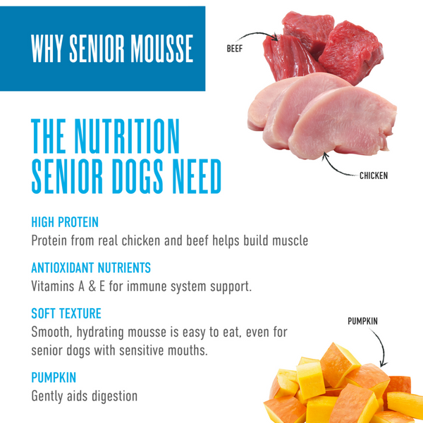 Tiki Dog Aloha Petites Chicken Senior Mousse