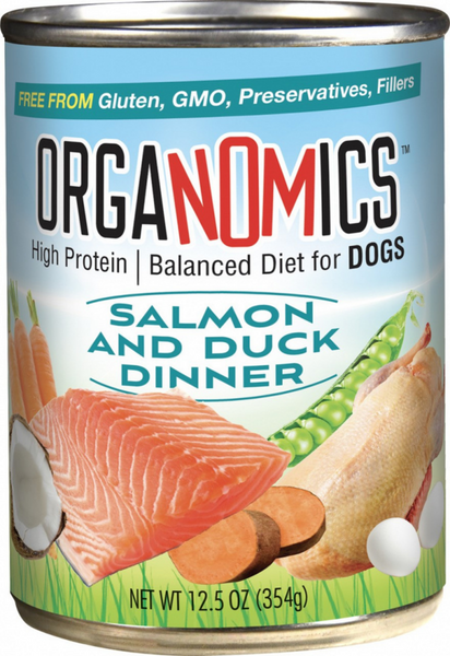 Organomics Salmon & Duck Dinner for Dogs