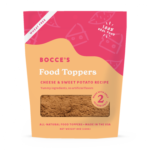 Bocce's Bakery Cheese & Sweet Potato Food Topper