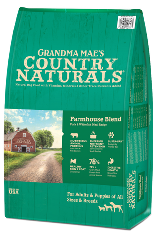 Grandma Mae's Country Naturals Farmhouse Blend Dry Food for Dogs