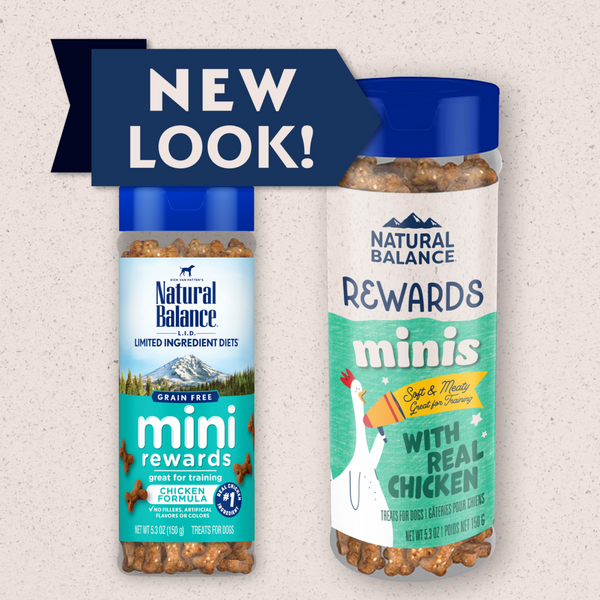 Natural Balance Rewards Minis Dog Treats with Real Chicken
