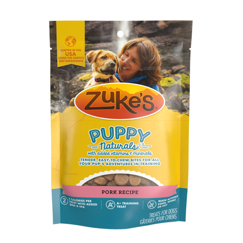 Zukes Naturals Pork Puppy Treats