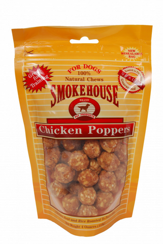 Smokehouse Chicken Poppers Dog Treats
