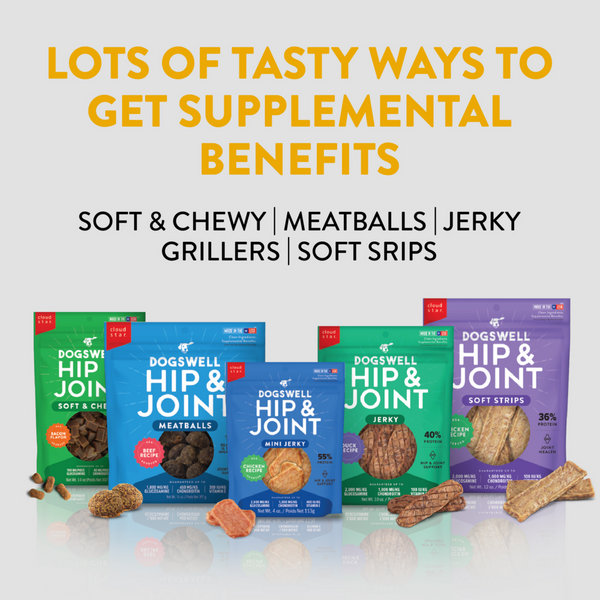 Dogswell Hip & Joint Grillers Duck Dog Treats