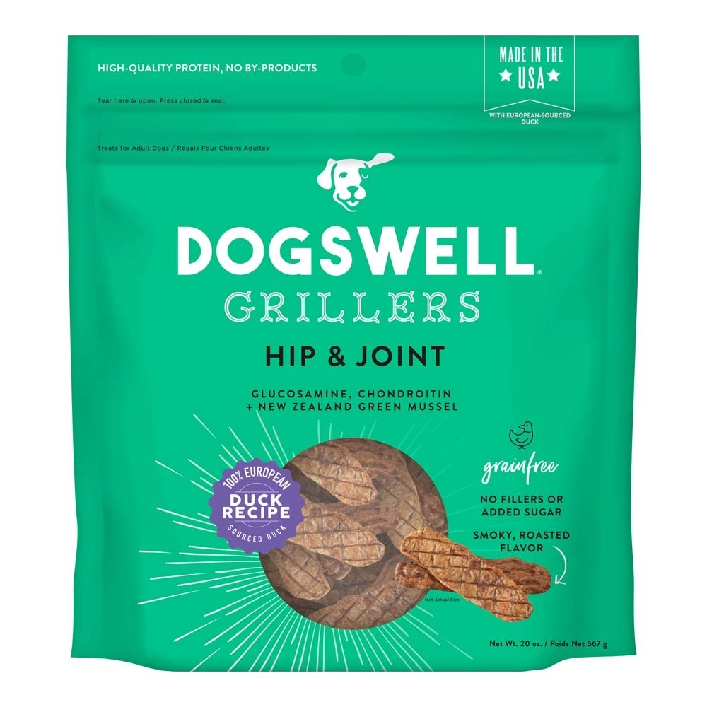 Dogswell Hip & Joint Grillers Duck Dog Treats