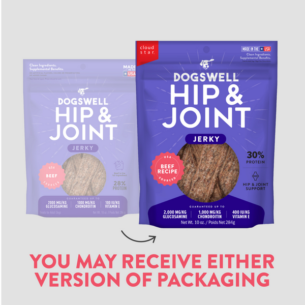 Dogswell Hip & Joint Jerky Beef Dog Treats