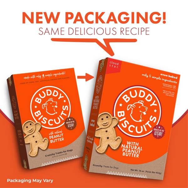 Buddy Biscuits Crunchy Peanut Butter Dog Treats