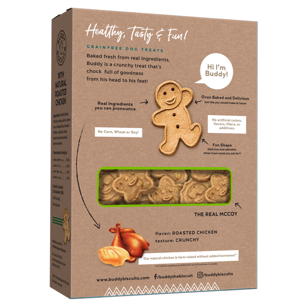 Buddy Biscuits Crunchy Roasted Chicken Dog Treats