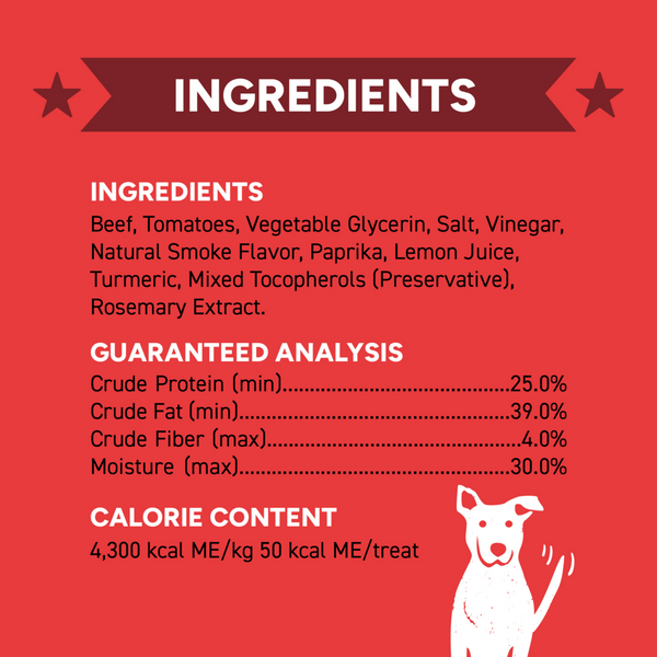 Wag More Bark Less Jerky Grain Free Texas BBQ Beef Dog Treats