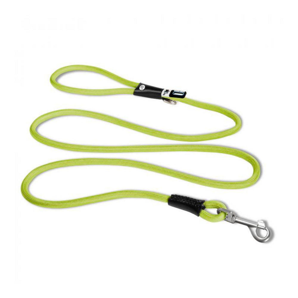 Curli Stretch Comfort Leash Lime