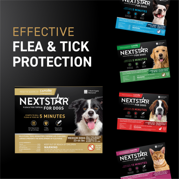 Nextstar Flea & Tick for Medium Dogs