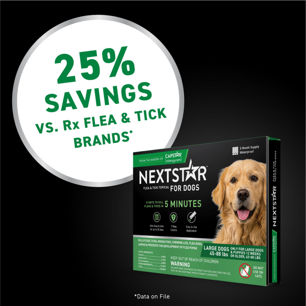 Nextstar Flea & Tick for Large Dogs