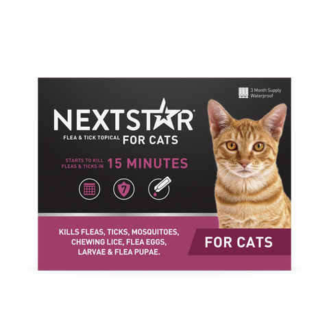 Nextstar Flea & Tick Spot on for Cats