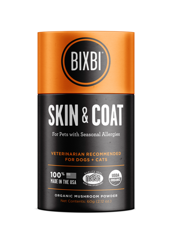 Bixbi Organic Pet Superfood Skin and Coat Supplement for Dogs and Cats