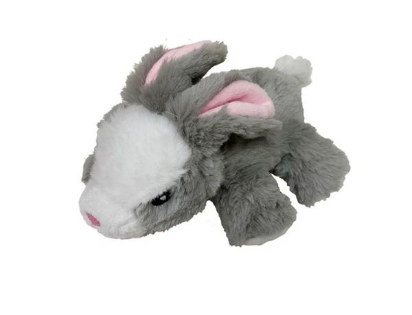 Flingerz Furry Rabbit on Stick Dog Toy