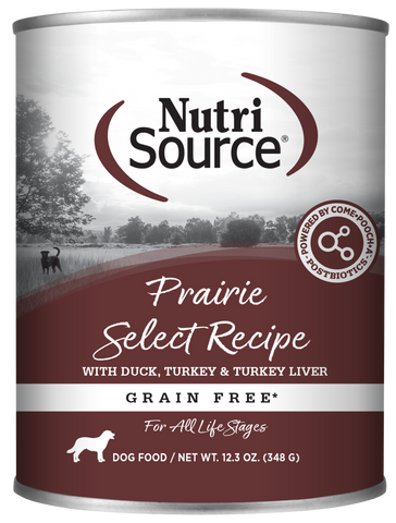 Nutrisource Grain Free Prairie Select Dog Food