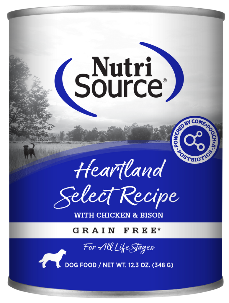 NutriSource Grain Free Heartland Select Formula Canned Dog Food
