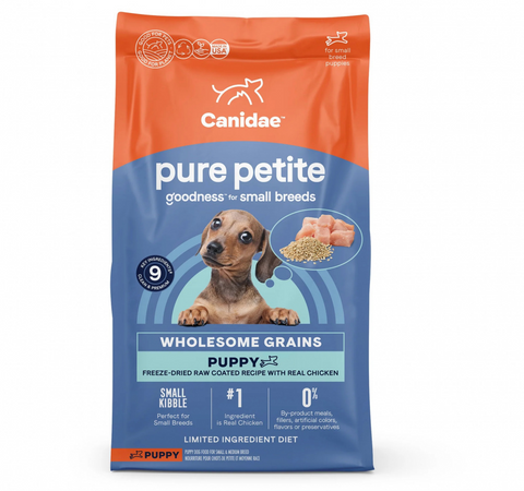 Canidae Pure Petite Premium Recipe Puppy with Chicken and Wholesome Grains Dry Dog Food