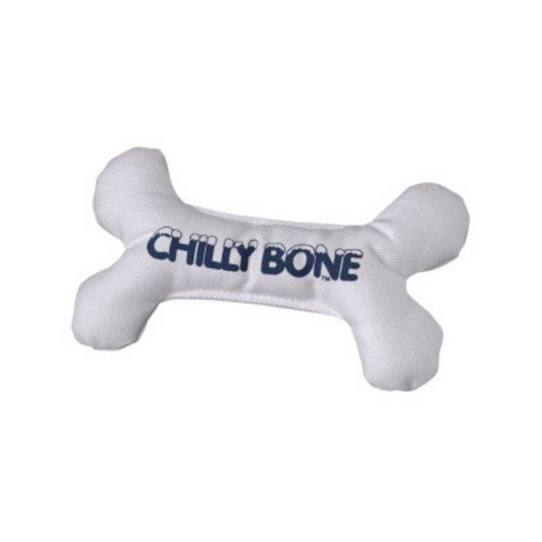 MultiPet Chilly Bone Freezable Teething Puppy Toy White