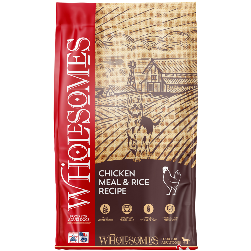 Wholesomes Chicken Meal & Rice Recipe Dry Dog Food