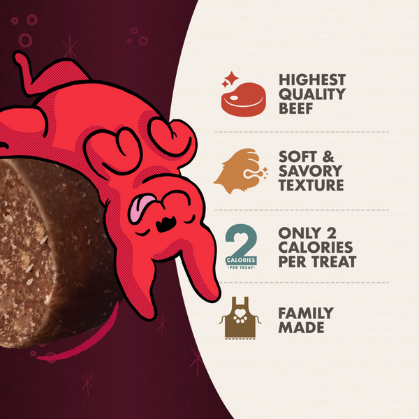 Fromm Tenderollies Beef-a-Rollie Dog Treats