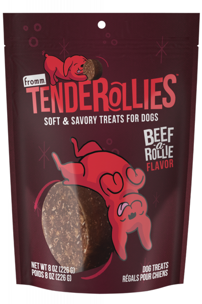 Fromm Tenderollies Beef-a-Rollie Flavor Soft & Savory Dog Treat
