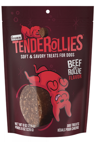 Fromm Tenderollies Beef-a-Rollie Flavor Soft & Savory Dog Treat
