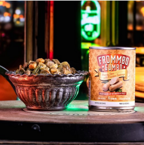Frommbo Gumbo Hearty Stew with Chicken Sausage for Dogs