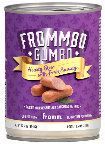 Frommbo Gumbo Hearty Stew with Pork Sausage for Dogs