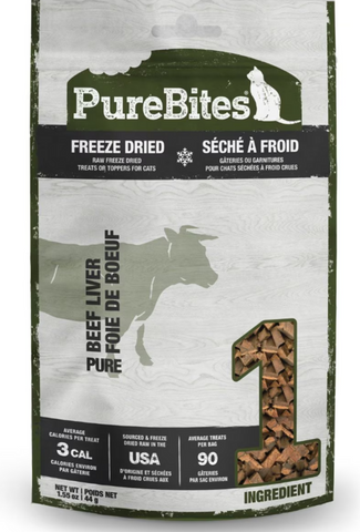 PureBites Freeze Dried Beef Liver Cat Treats