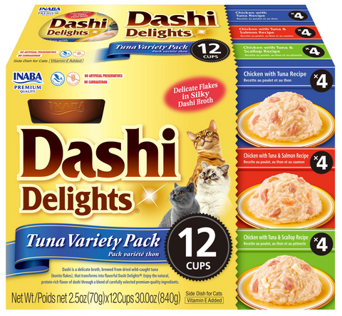 Inaba Dashi Delights Tuna Variety Pack
