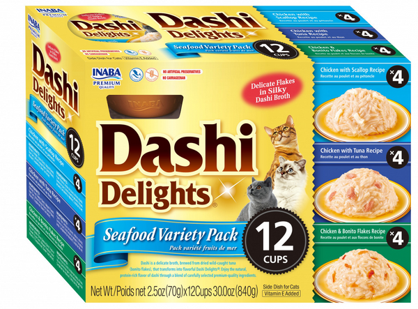 Inaba Dashi Delights Seafood Variety Pack