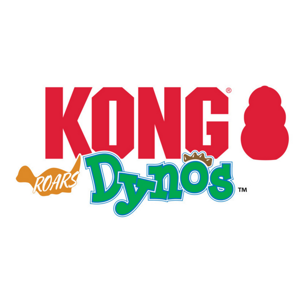 Kong Dynos Roars Orange Dog Toy