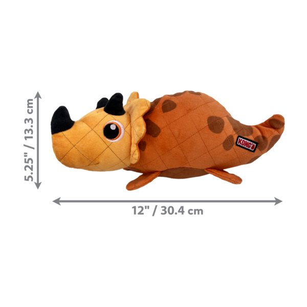 Kong Dynos Roars Orange Dog Toy