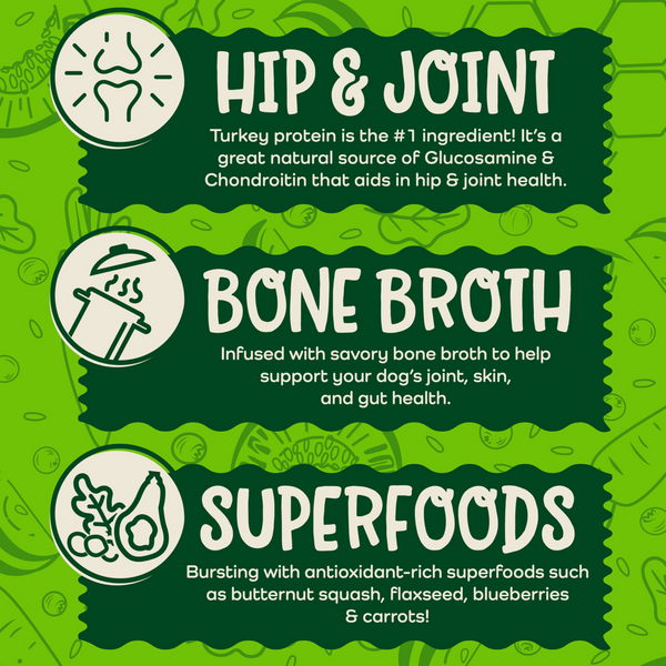 Earthbites Chewy Turkey Dog Treats