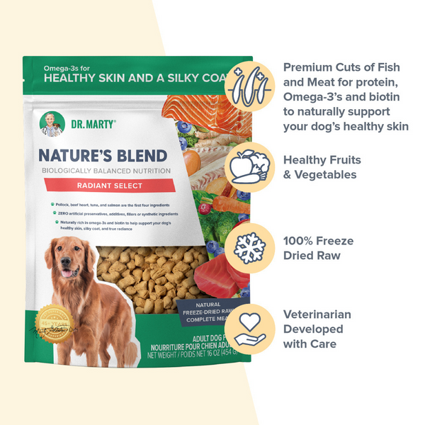 Dr. Marty Natures Blend Radiant Select Freeze Dried Dog Food