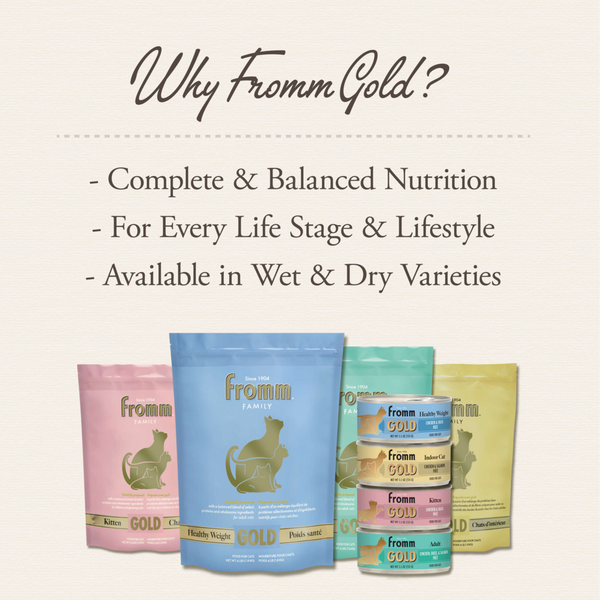 Fromm Gold Healthy Weight Chicken & Duck Pate Canned Cat Food