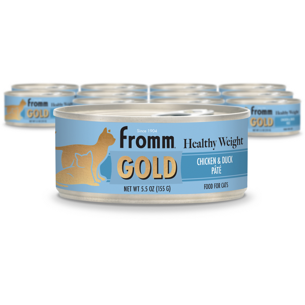 Fromm Gold Healthy Weight Chicken & Duck Pate Canned Cat Food