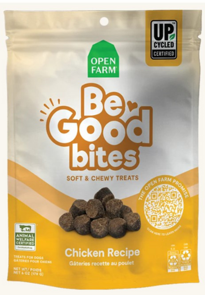 Open Farm Be Good Bites Chicken Soft & Chewy Dog Treats