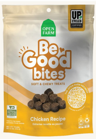 Open Farm Be Good Bites Chicken Soft & Chewy Dog Treats