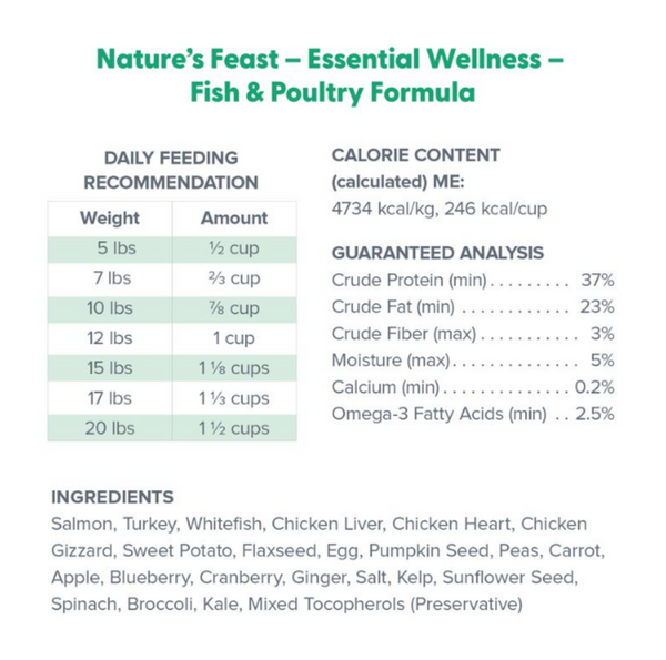 Dr. Marty Natures Feast Freeze Dried Fish & Poultry Cat Pouches