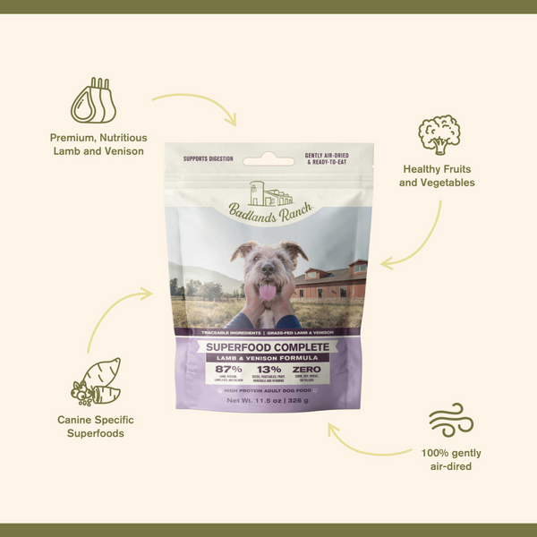 Badlands Ranch Superfood Complete Lamb & Venison