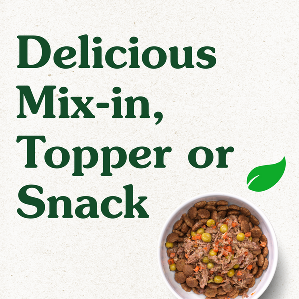 Greenies Beef Barley Carrot and Broccoli in Bone Broth Wet Dog Food Topper