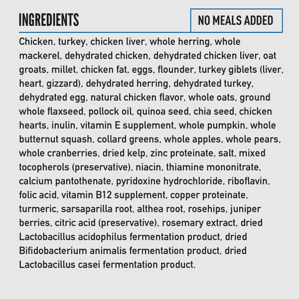 Orijen Amazing Grains Original Dry Dog Food Chicken, Turkey & Fish