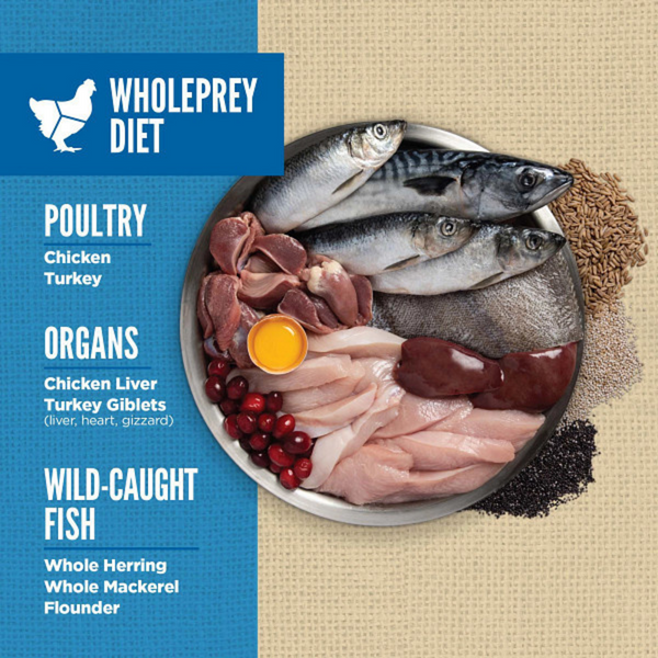 Orijen Amazing Grains Original Dry Dog Food Chicken, Turkey & Fish