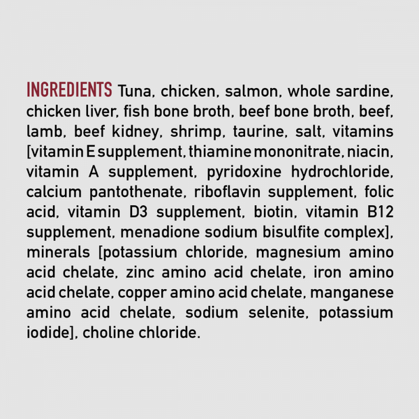 Orijen Tuna, Salmon & Beef Entree in Bone Broth Canned Cat Food