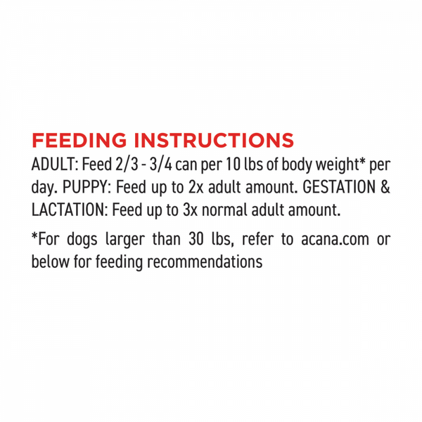 Acana Premium Chunks Canned Dog Food Beef