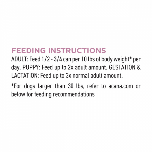 Acana Premium Chunks Canned Dog Food Lamb
