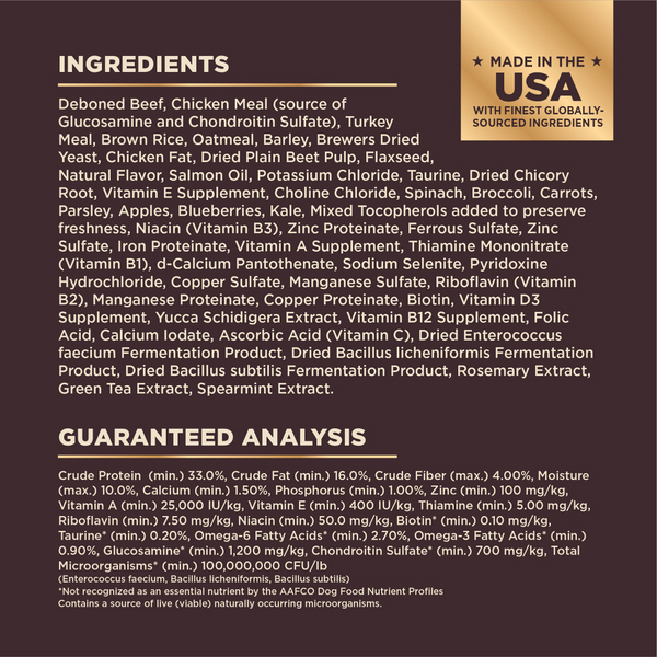 Wellness CORE  Grained Beef & Barley Recipe